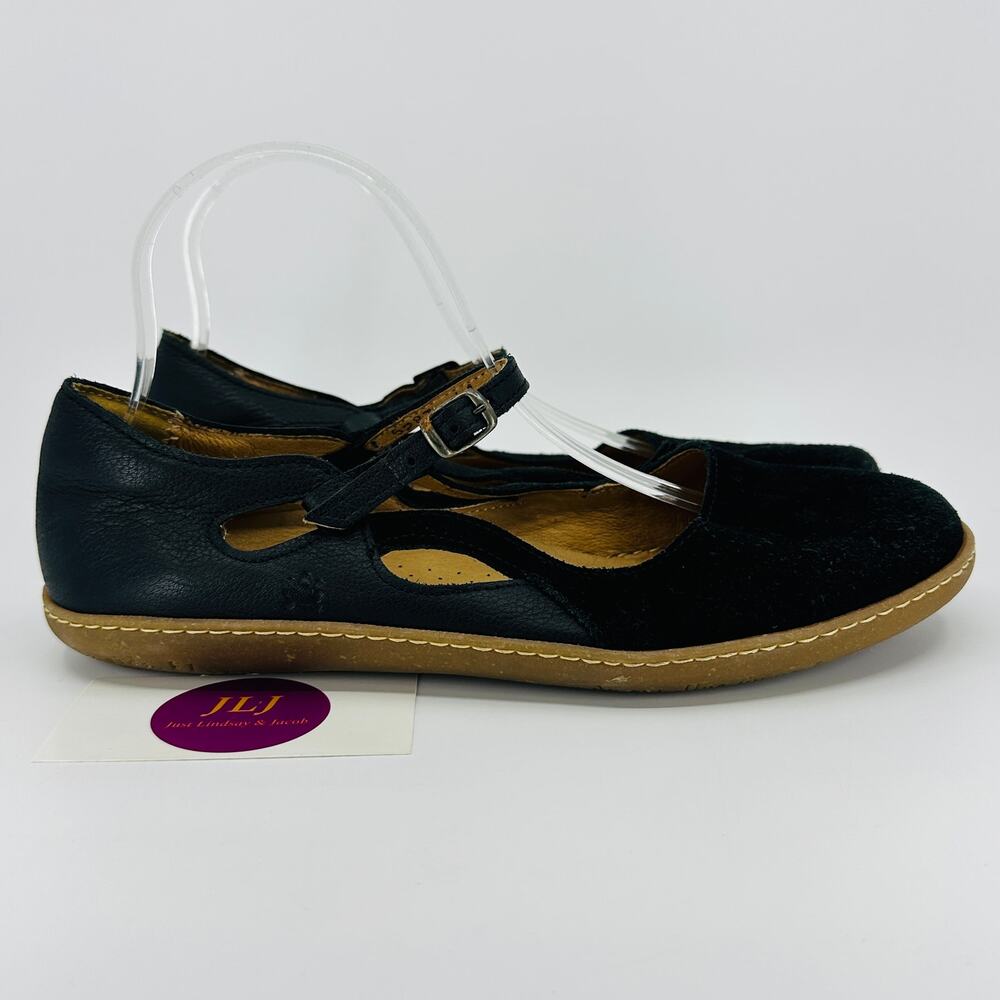 El Naturalista Women's N5287 El Viajero Black Mary Jane Shoes Size 41 EU/ 10 US
